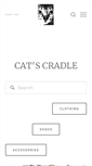 Mobile Screenshot of catscradleboutique.com